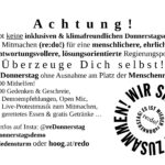 Neue Flyer mit Warnung
